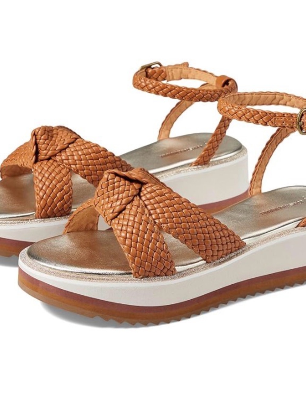Johnson and Murphy Platform Sandals - 8.5